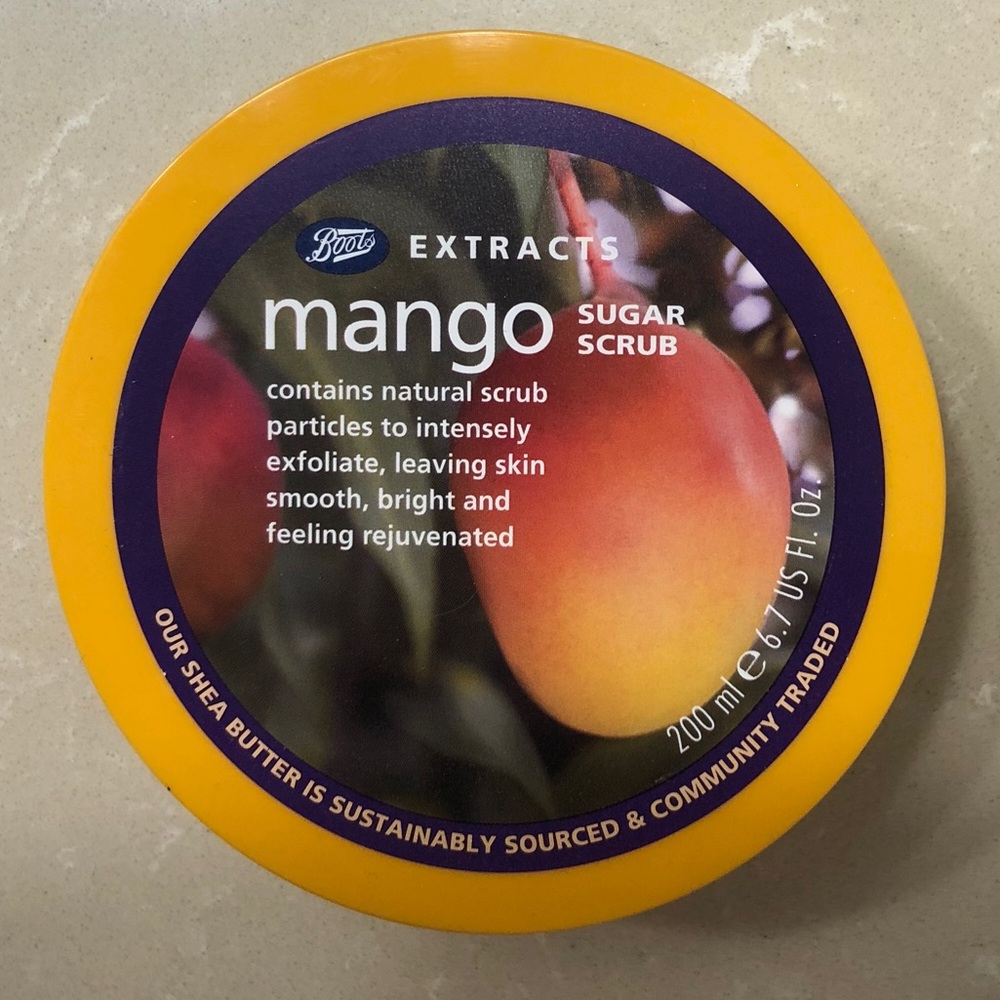 Brand New Mango Sugar Scrub